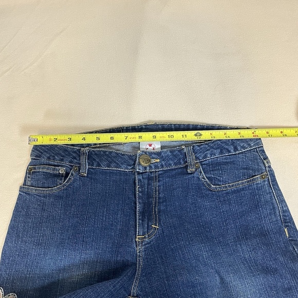 Vintage Disney Minnie Mouse Painted Jeans Womens 10 Blue Mid Rise Distressed - Picture 7 of 16